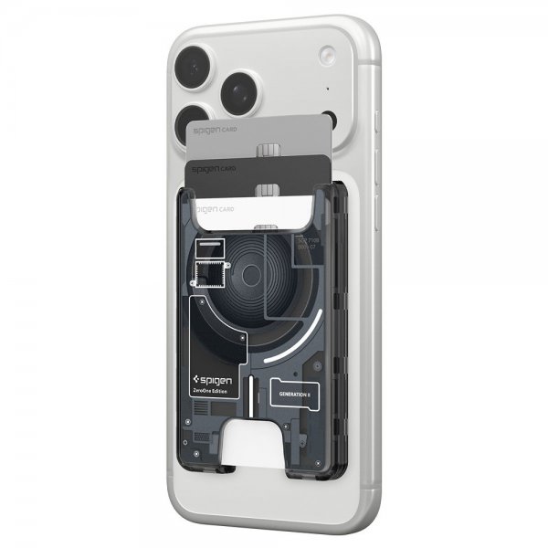 Spigen MagSafe Korthållare Ultra Hybrid Zero One MagFit Svart