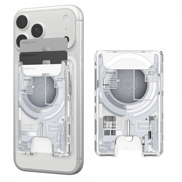 Spigen MagSafe Korthållare Ultra Hybrid Zero One MagFit Vit