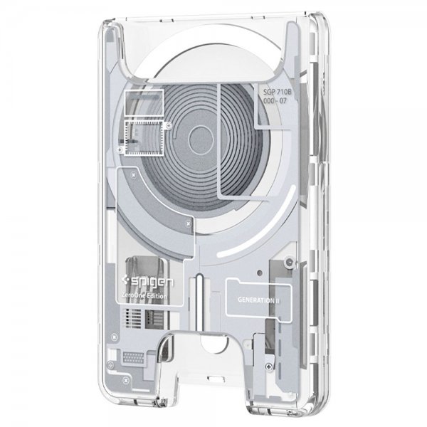 Spigen MagSafe Korthållare Ultra Hybrid Zero One MagFit Vit