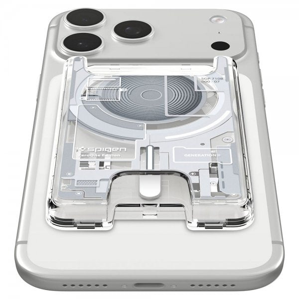 Spigen MagSafe Korthållare Ultra Hybrid Zero One MagFit Vit