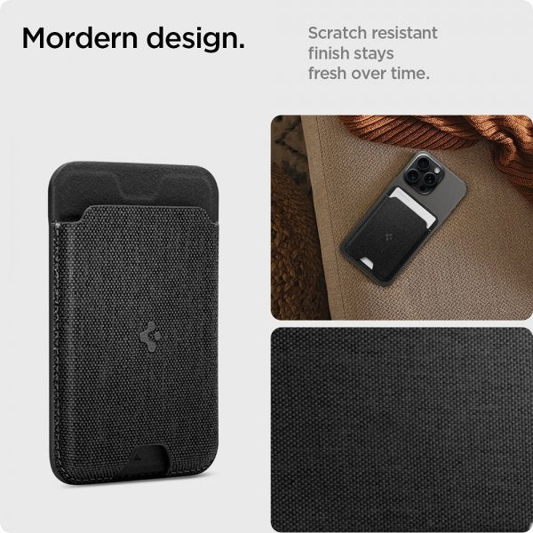 Spigen MagSafe Korthållare Urban Fit MagFit Svart