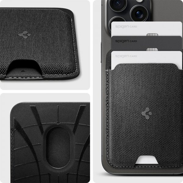 Spigen MagSafe Korthållare Urban Fit MagFit Svart