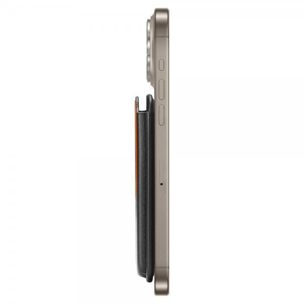 Spigen MagSafe Korthållare Valentinus 3 Cards Holder MagFit Plus Svart