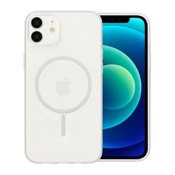 iPhone 12 Skal TPU MagSafe Transparent