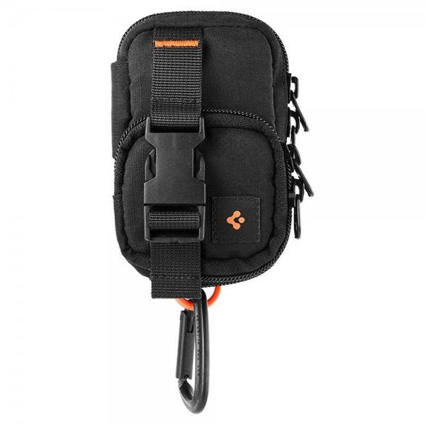 Spigen MagSafe Väska Portable Organizer Pouch Snap Zip MagFit Svart