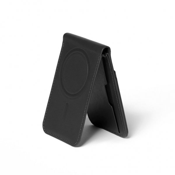 Mujjo Korthållare MagSafe Wallet Stand Svart