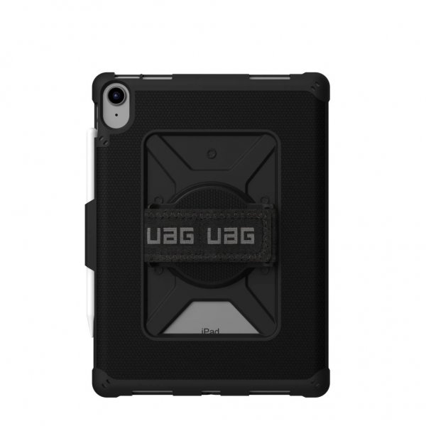 Urban Armor Gear (UAG) iPad 10.9 (gen 10)/iPad 11 (A16) Skal Metropolis Hand Strap Svart