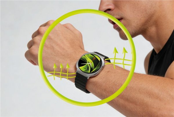 Mobile Origin Samsung Galaxy Watch 8 40/44mm/Classic 46mm Armband Easy Strap Svart