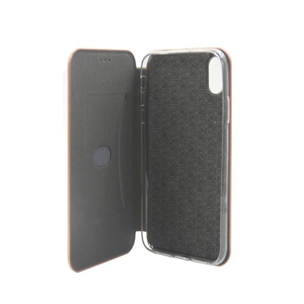 iPhone Xs Max Fodral med Stativ Roseguld