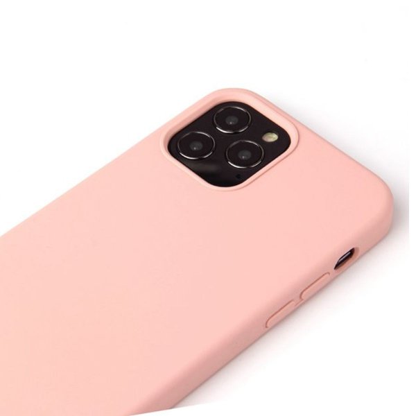 iPhone 13 Pro Skal Silikon Ljusrosa
