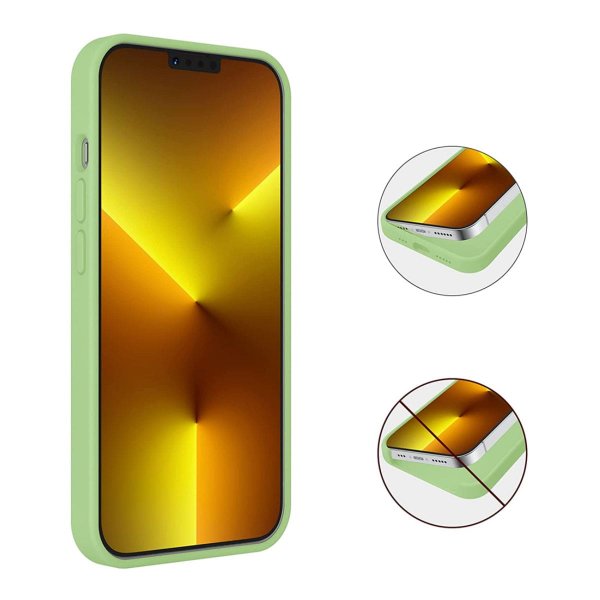 iPhone 13 Pro Max Skal Silikon Grön