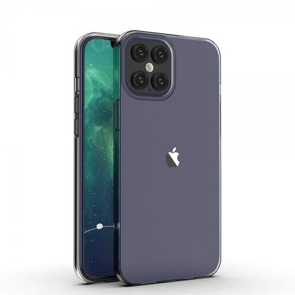 iPhone 12/iPhone 12 Pro Skal Stöttålig TPU Transparent