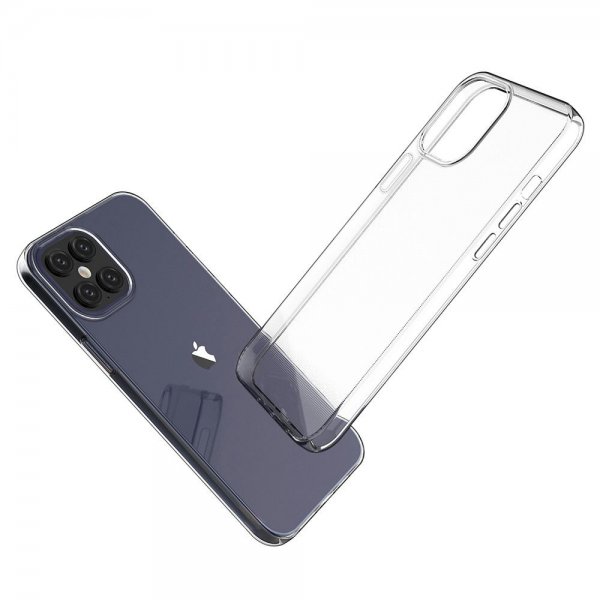 iPhone 12/iPhone 12 Pro Skal Stöttålig TPU Transparent