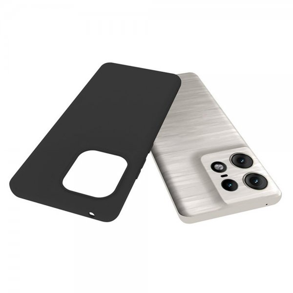Motorola Edge 50 Pro Skal Mjukplast Svart