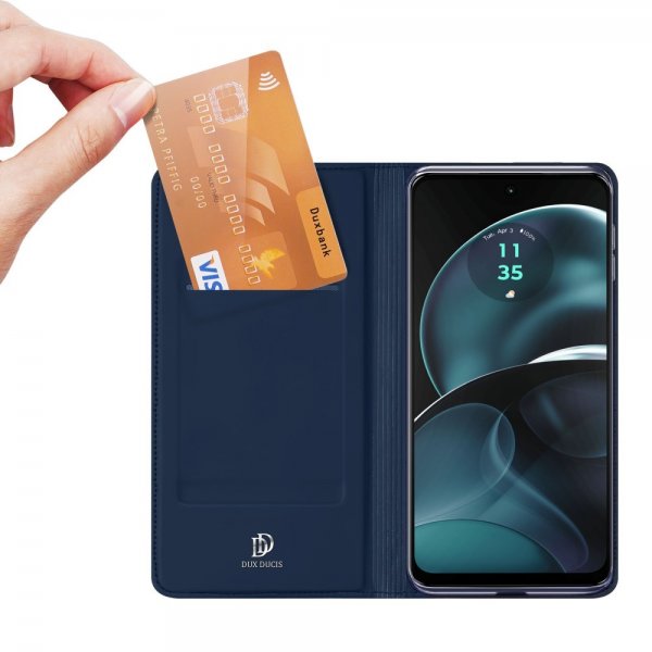 Dux Ducis Motorola Moto G14 Fodral Skin Pro Series Blå