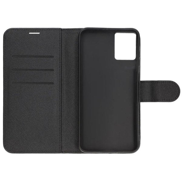 Motorola Moto G23 Fodral med Kortfack Svart