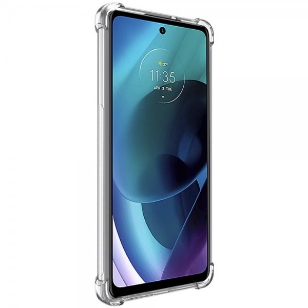 Imak Motorola Moto G71 5G Skal Airbag Transparent