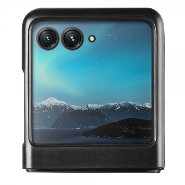 Motorola Razr 40 Ultra Skal Kolfibertextur Brun