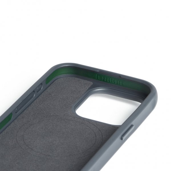 Mujjo iPhone 15 Pro Skal Shield Case Steel Blue