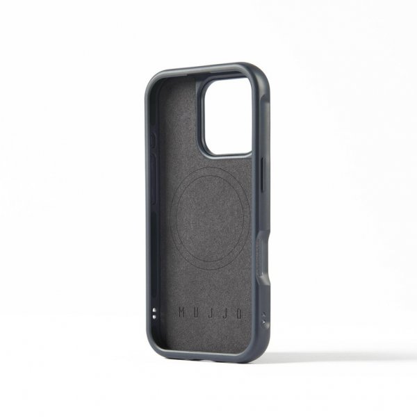 Mujjo iPhone 16 Pro Skal Shield Case Svart