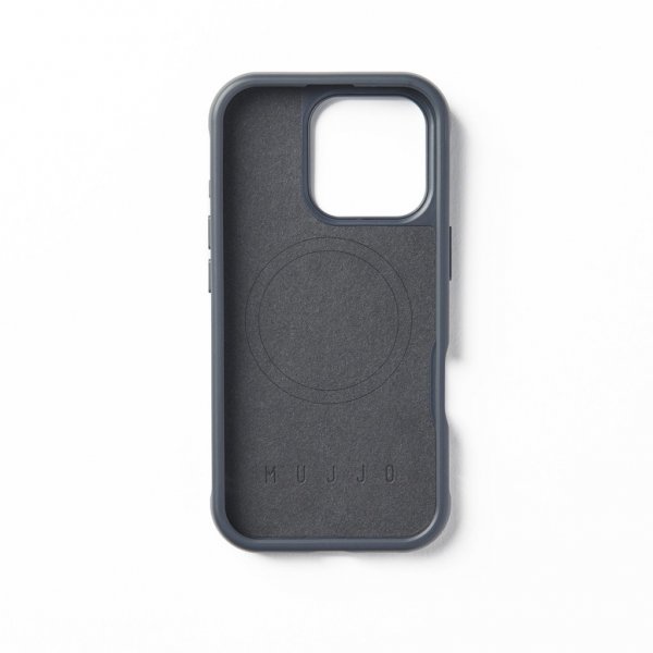 Mujjo iPhone 16 Pro Skal Shield Case Svart