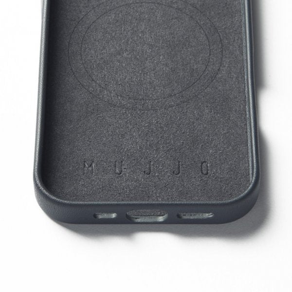 Mujjo iPhone 16 Pro Skal Maiz Case Steel Blue