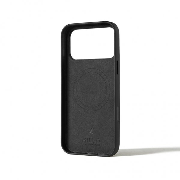 Mujjo iPhone 17 Pro Max Skal Full Leather Case MagSafe Svart
