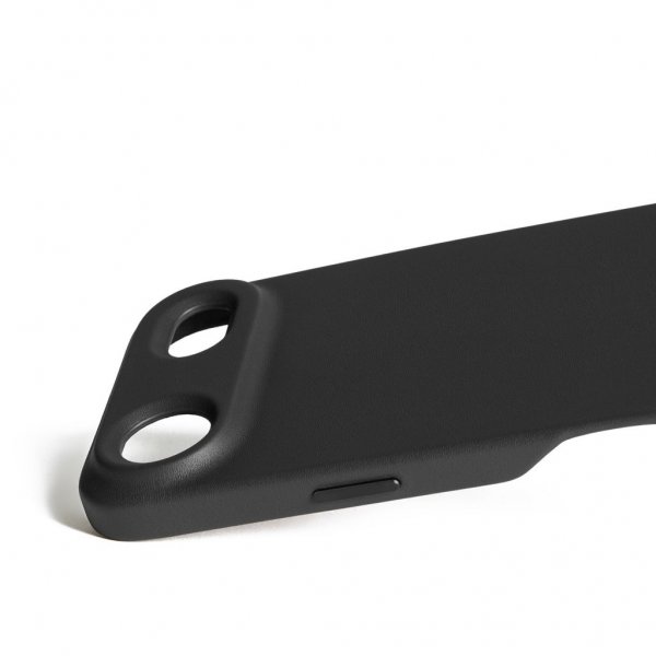 Mujjo iPhone Air Skal Full Leather Case MagSafe Svart