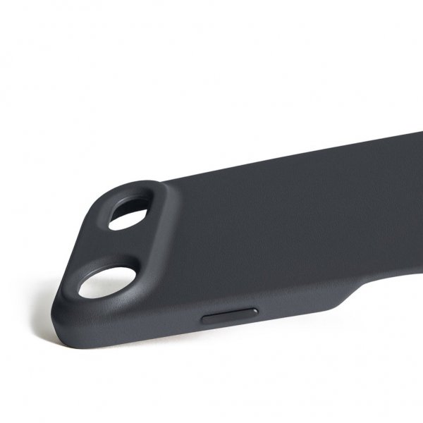 Mujjo iPhone Air Skal Full Leather Case MagSafe Basalt