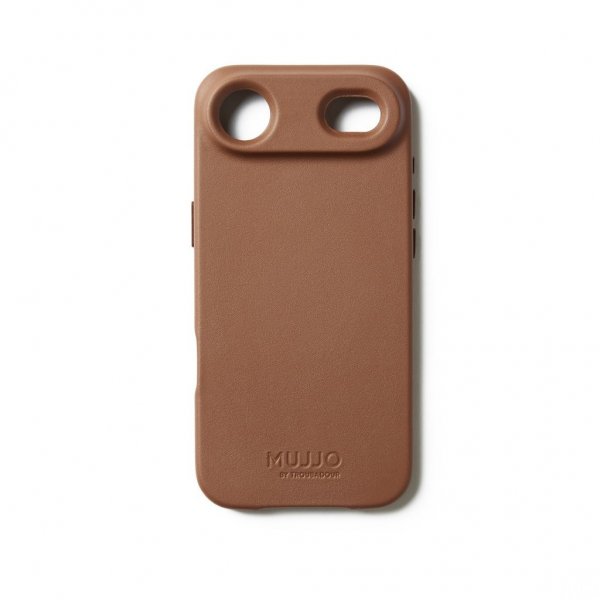 Mujjo iPhone Air Skal Full Leather Case MagSafe Tan