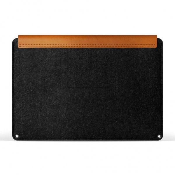Mujjo MacBook Sleeve 16" Brun Svart