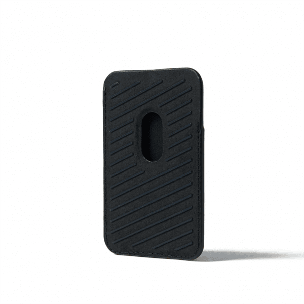 Mujjo Korthållare Full Leather Magnetic Wallet Svart