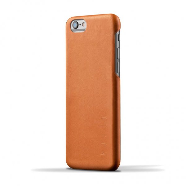 Mujjo iPhone 6/6S Skal Full Leather Case Tan