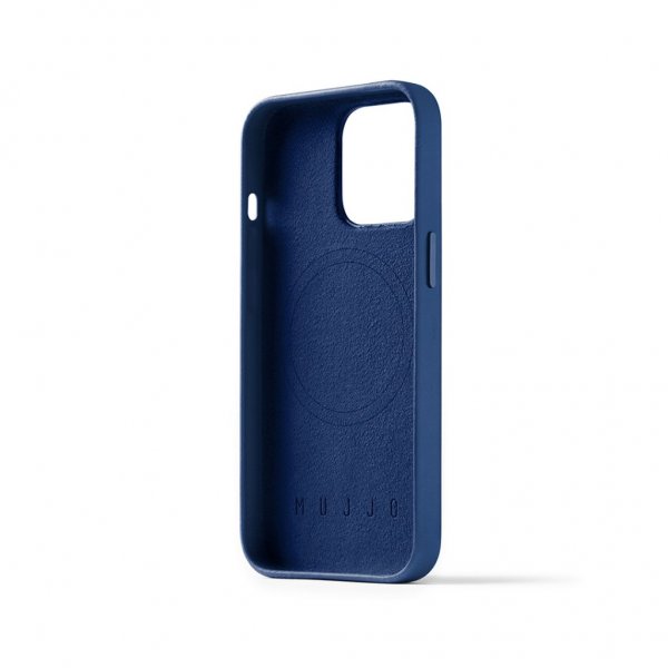 Mujjo iPhone 14 Pro Skal Full Leather Case MagSafe Tan