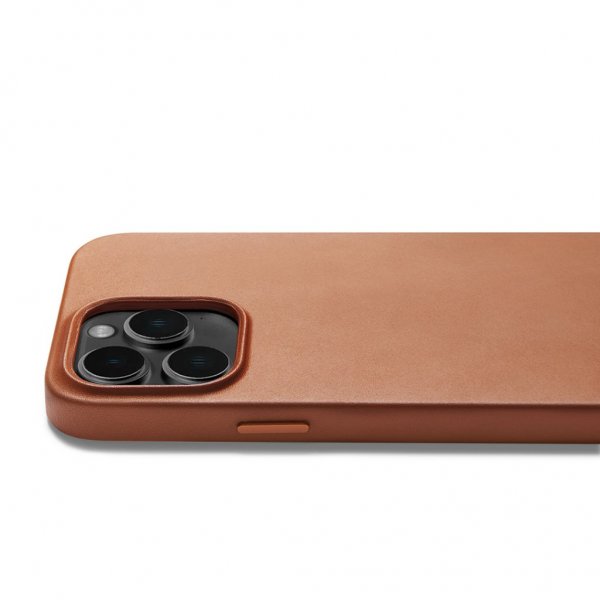 Mujjo iPhone 14 Pro Max Skal Full Leather Case MagSafe Svart