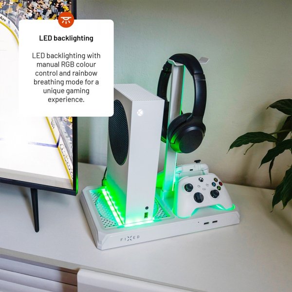 Fixed Multifunktionell Dockningsstation till Xbox Series X/Series S Vit