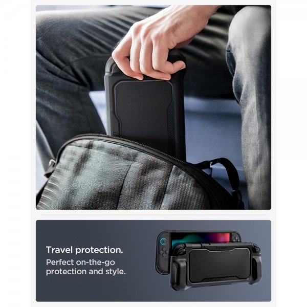 Spigen Nintendo Switch 2 Skal Rugged Armor Matte Black