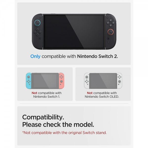 Spigen Nintendo Switch 2 Skal Ultra Hybrid Frost Black