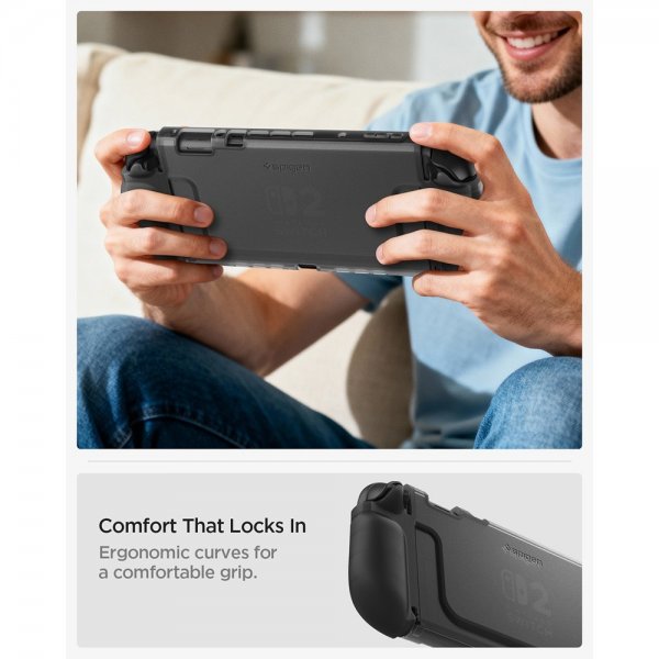 Spigen Nintendo Switch 2 Skal Ultra Hybrid Frost Black