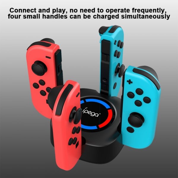 Ipega Nintendo Switch Joy-Con 4-i-1 Laddningsdocka