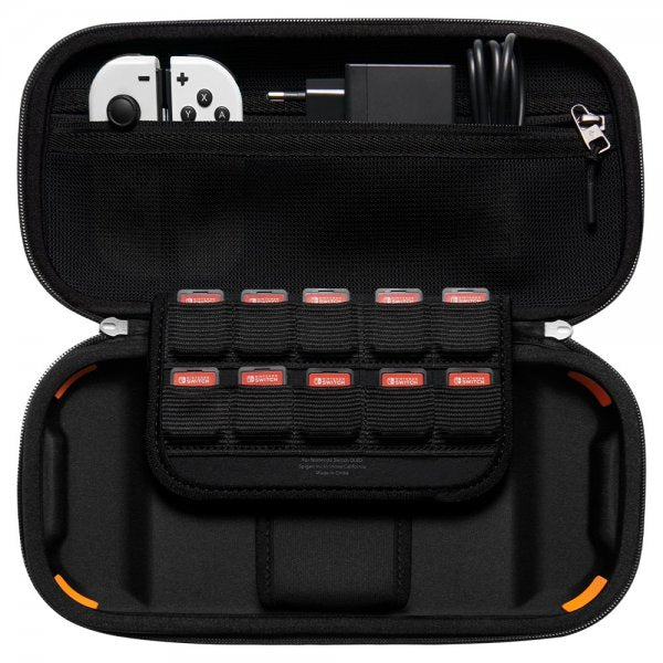 Spigen Nintendo Switch/Switch OLED Fodral Rugged Armor Pro Svart