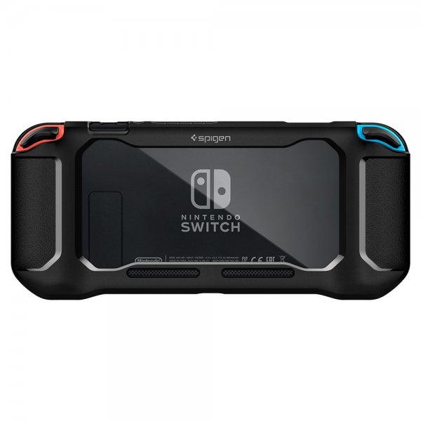 Spigen Nintendo Switch Skal Rugged Armor Matte Black