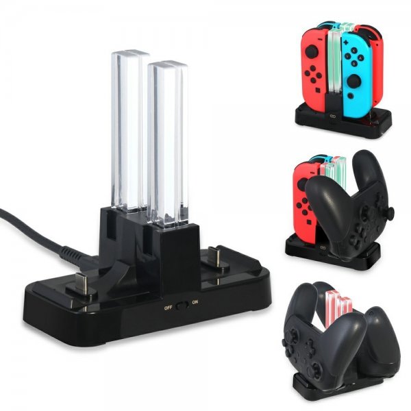 Dobe Nintendo Switch Spelkontroller Laddningsdocka