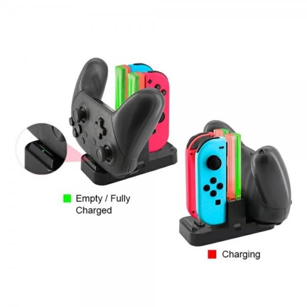 Dobe Nintendo Switch Spelkontroller Laddningsdocka