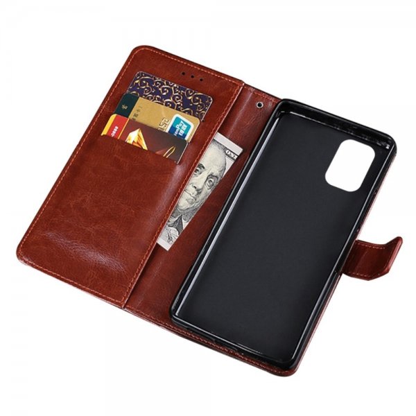 Nokia G11/G21 Fodral Lädertextur Brun