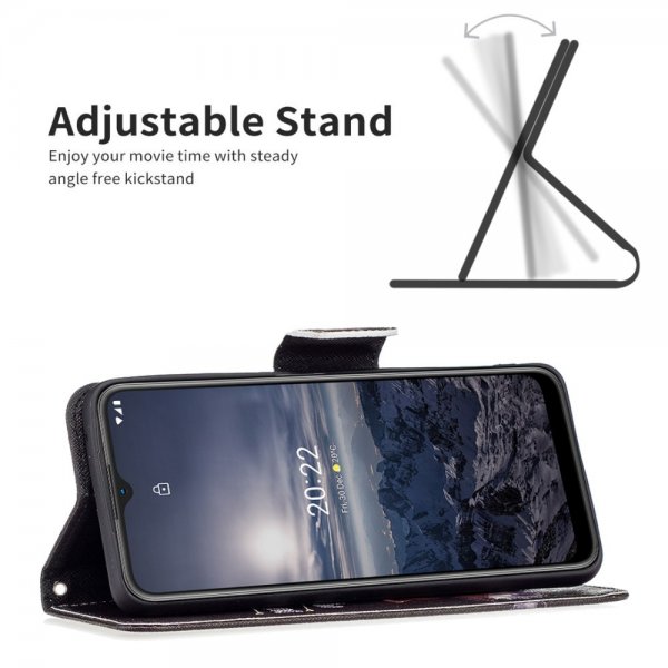 Nokia G11/G21 Fodral Motiv Björn Motorsåg