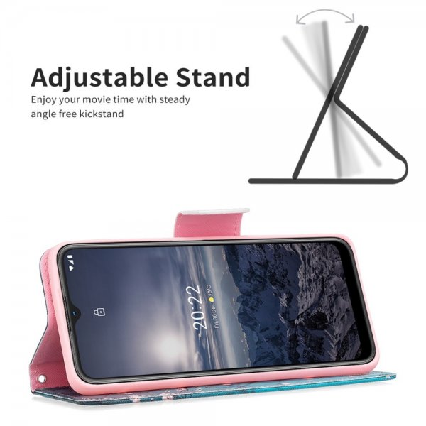Nokia G11/G21 Fodral Motiv Plommonblomster