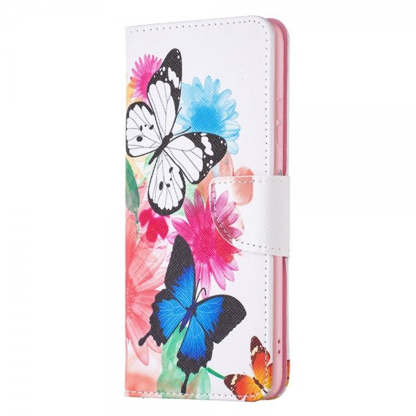 Nokia G11/G21 Fodral Motiv Två Fjärilar
