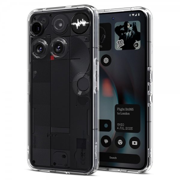 Spigen Nothing Phone 3 Skal Ultra Hybrid Crystal Clear