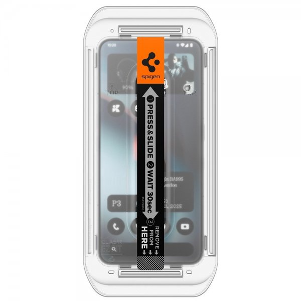 Spigen Nothing Phone 3 Skärmskydd GLAS.tR EZ Fit 2-pack